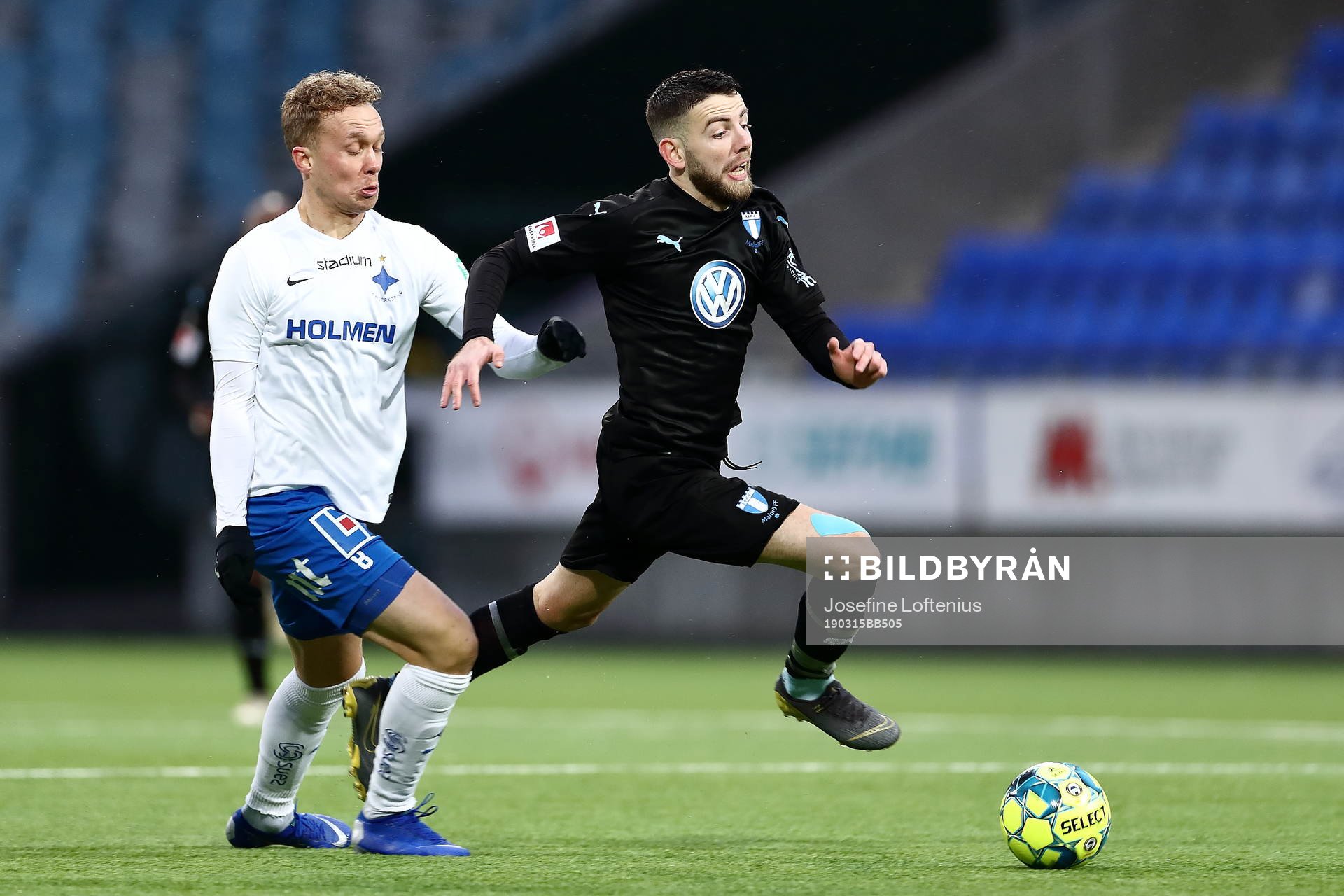 Malmö FFs Erdal Rakip och IFK Norrköpings Gudmundur