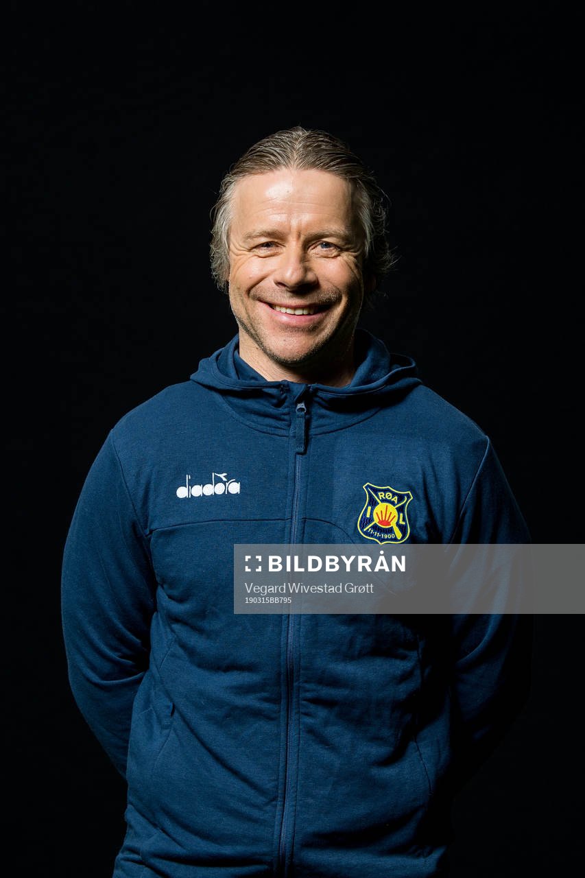 Geir Nordby, head coach of Røa, poses for a portrait