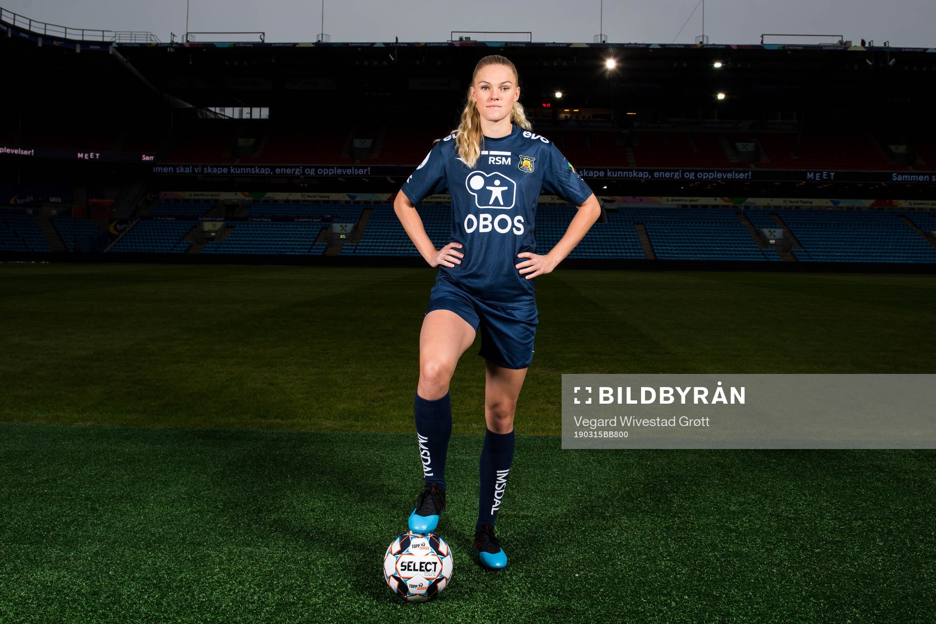 Kristine Leine of Røa poses for a portrait