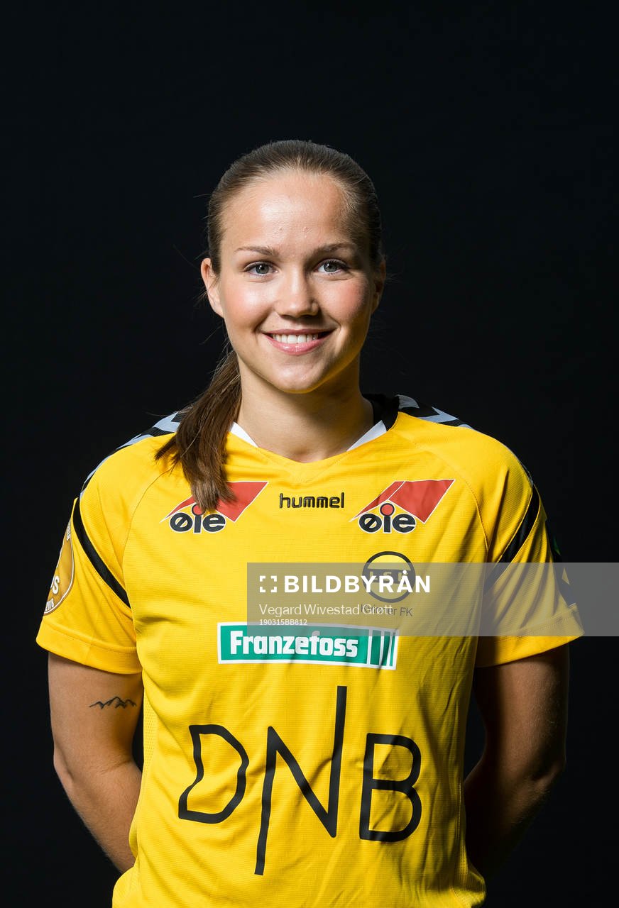 Guro Reiten of LSK Kvinner poses for a portrait