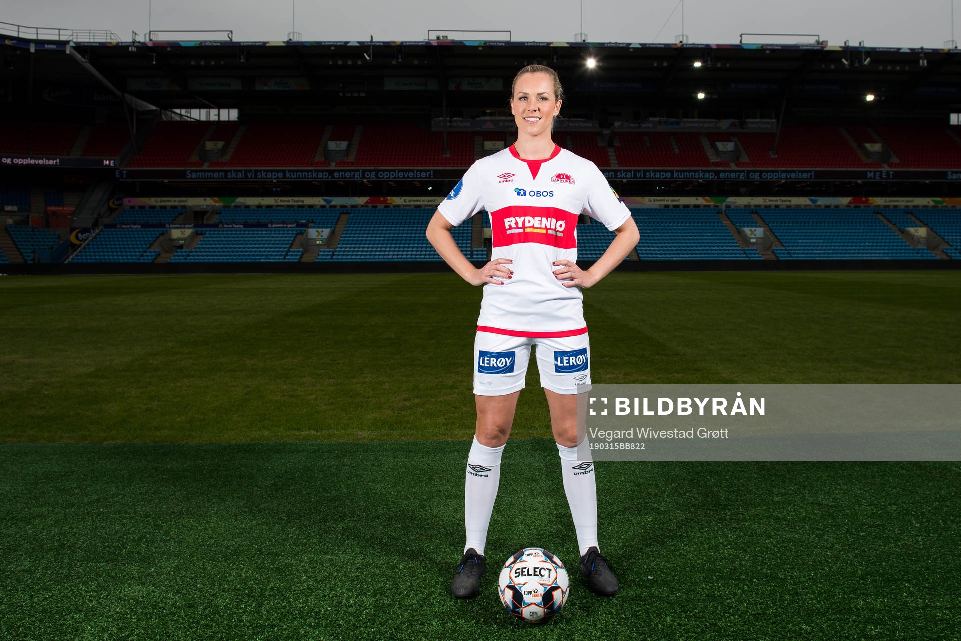 Stine Hovland of Sandviken poses for a portrait