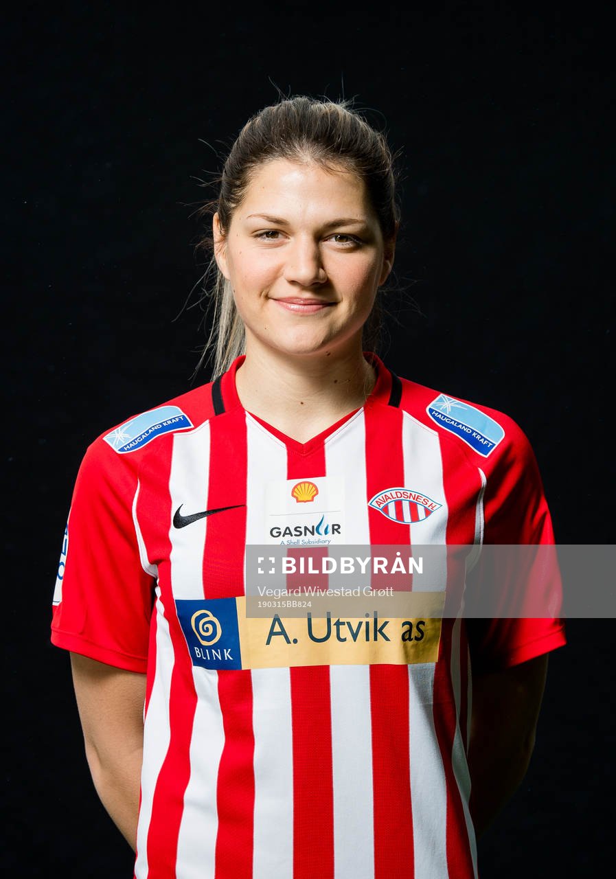 Dejana Stefanovic of Avaldsnes poses for a portrait