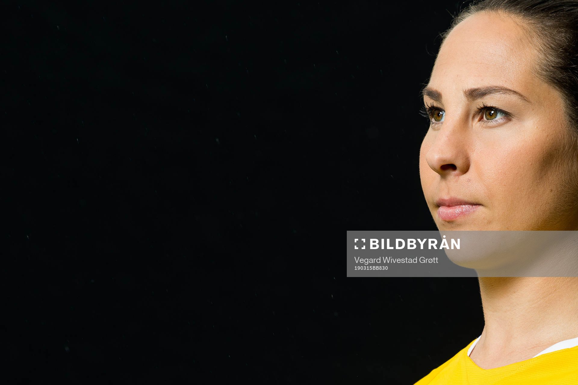 Ingrid Moe Wold of LSK Kvinner poses for a portrait