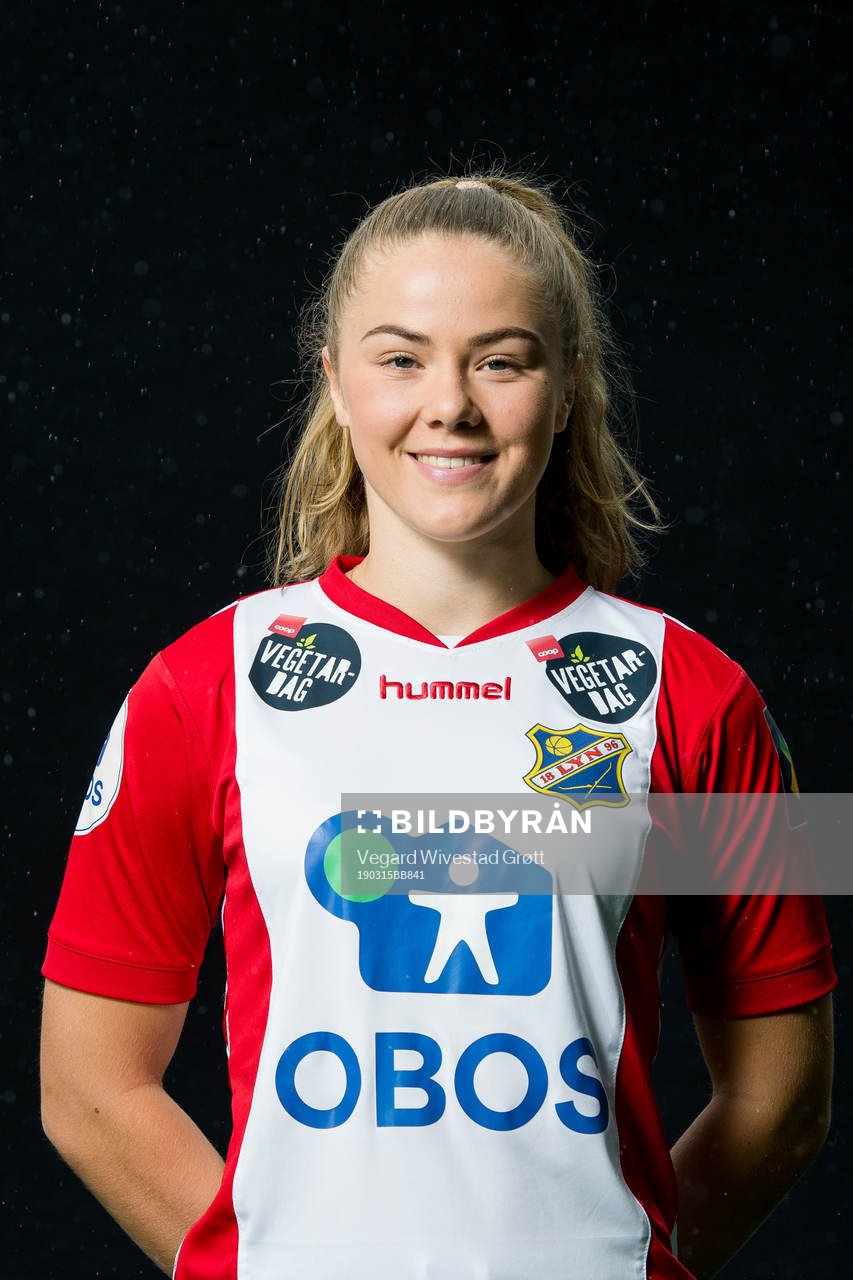 Joanna Aalstad Bækkelund of Lyn poses for a portrait