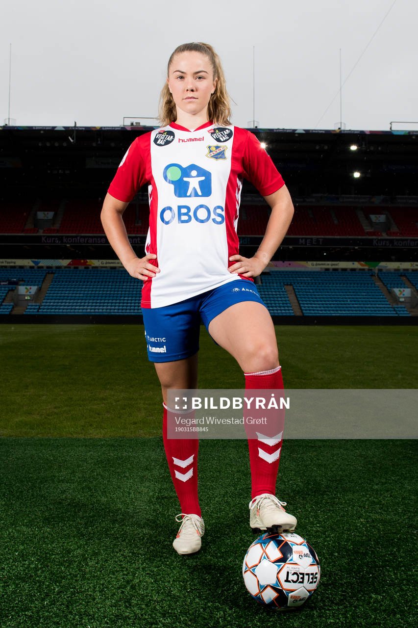 Joanna Aalstad Bækkelund of Lyn poses for a portrait