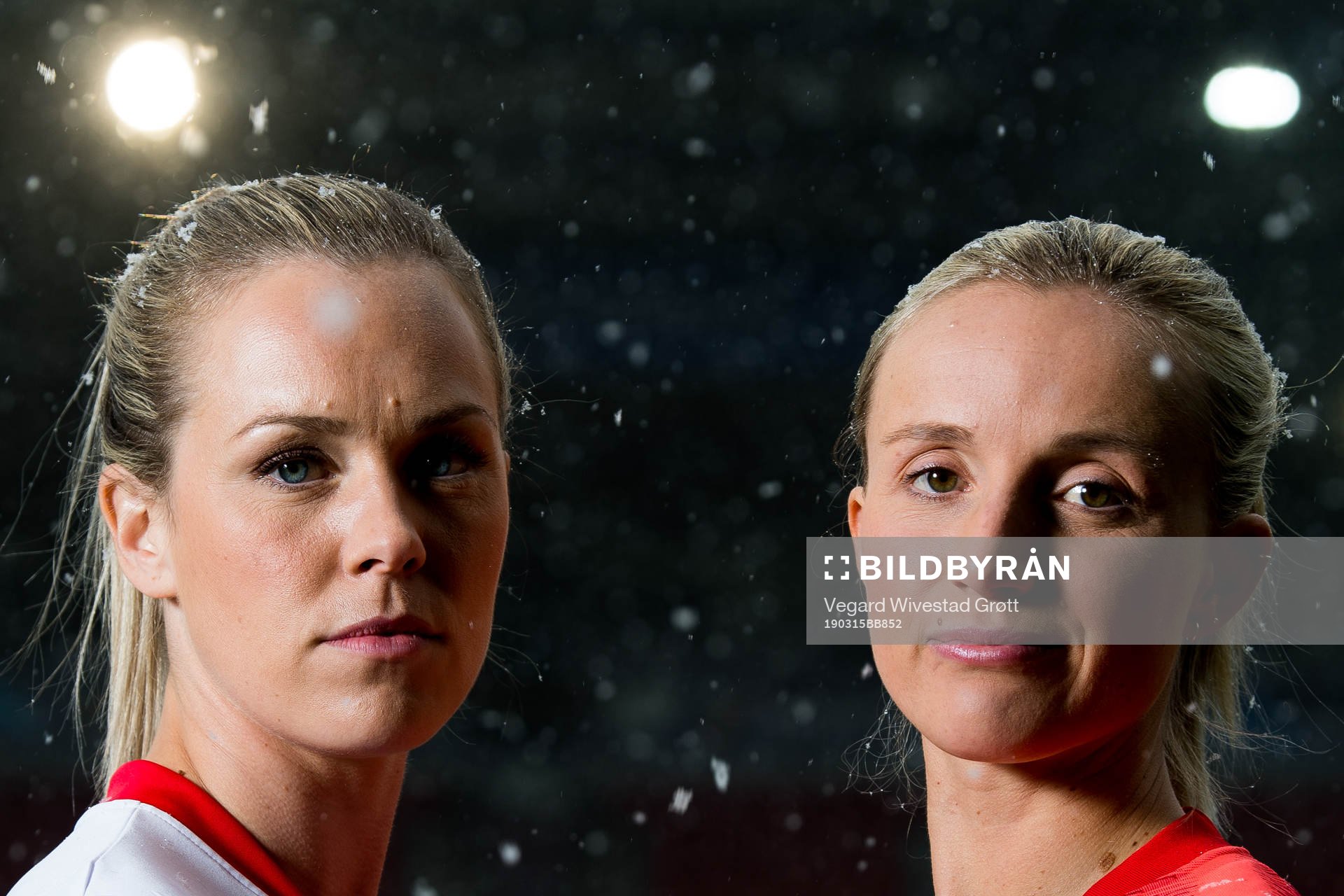 Stine Hovland of Sandviken and Helene Gloppen of