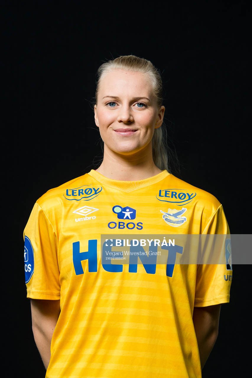 Mali Lilleås Næss of Trondheims-Ørn poses for a portrait
