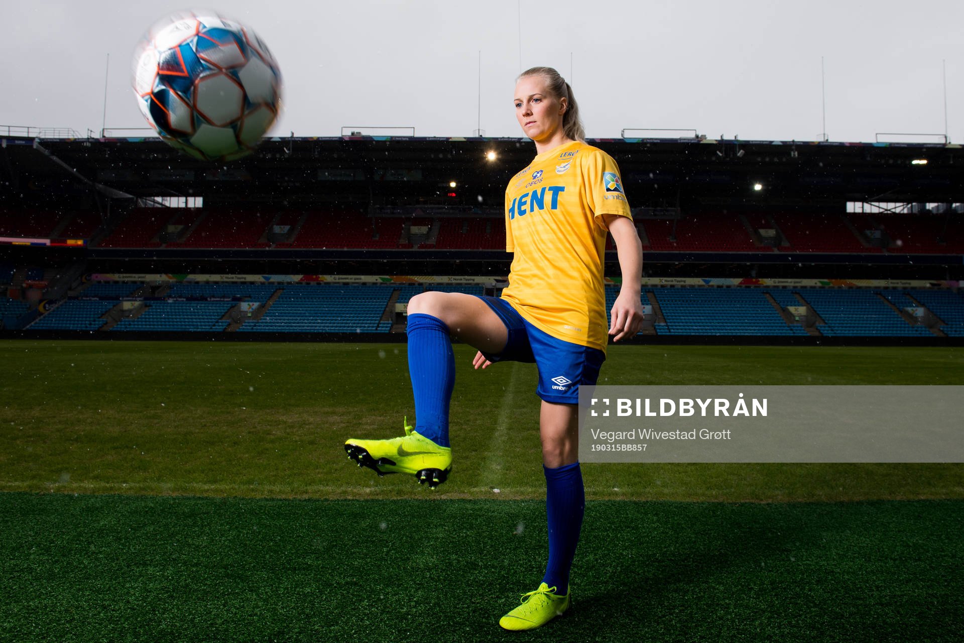 Mali Lilleås Næss of Trondheims-Ørn poses for a portrait