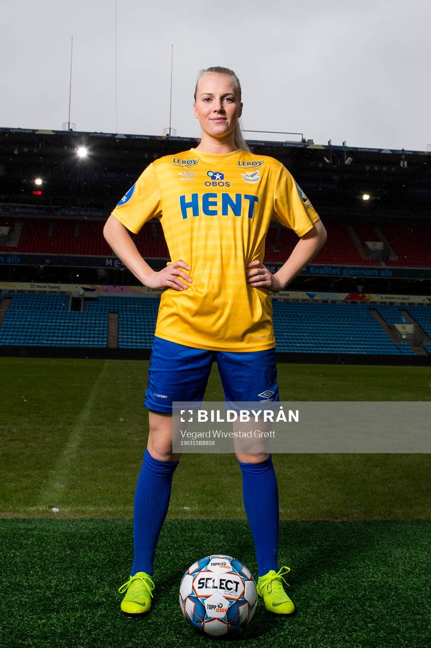 Mali Lilleås Næss of Trondheims-Ørn poses for a portrait