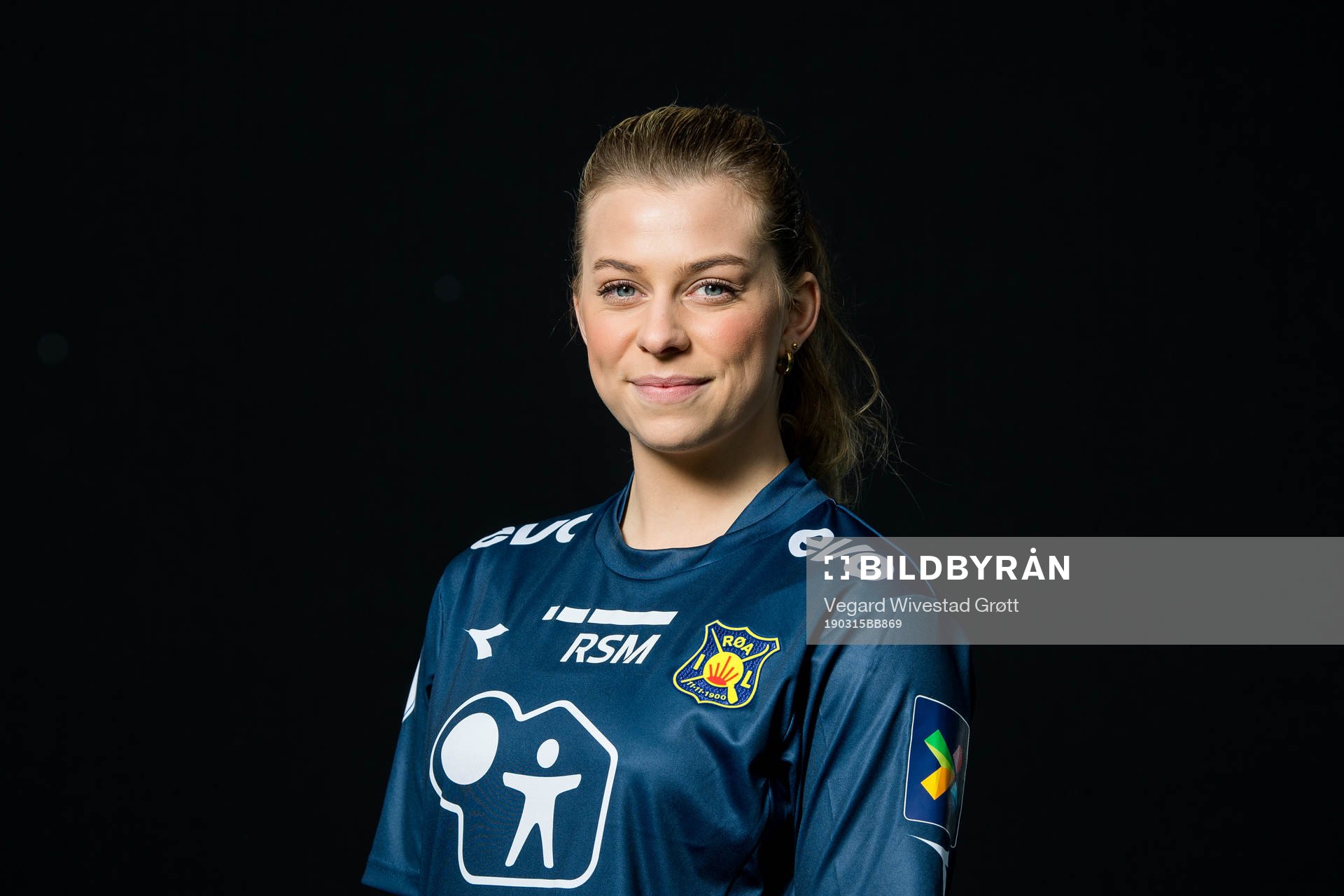 Ingrid Kvernvolden of Røa poses for a portrait during a press event on March 15, 2019 in Oslo.