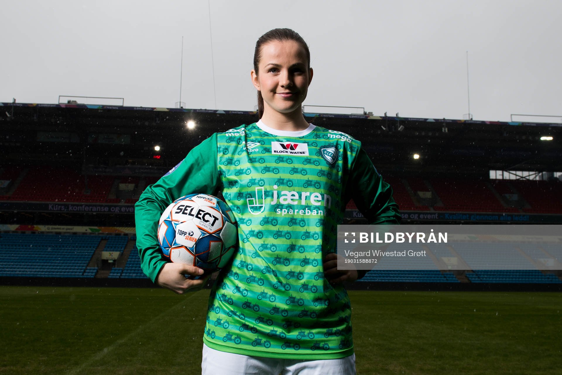 Tuva Hansen of Klepp poses for a portrait