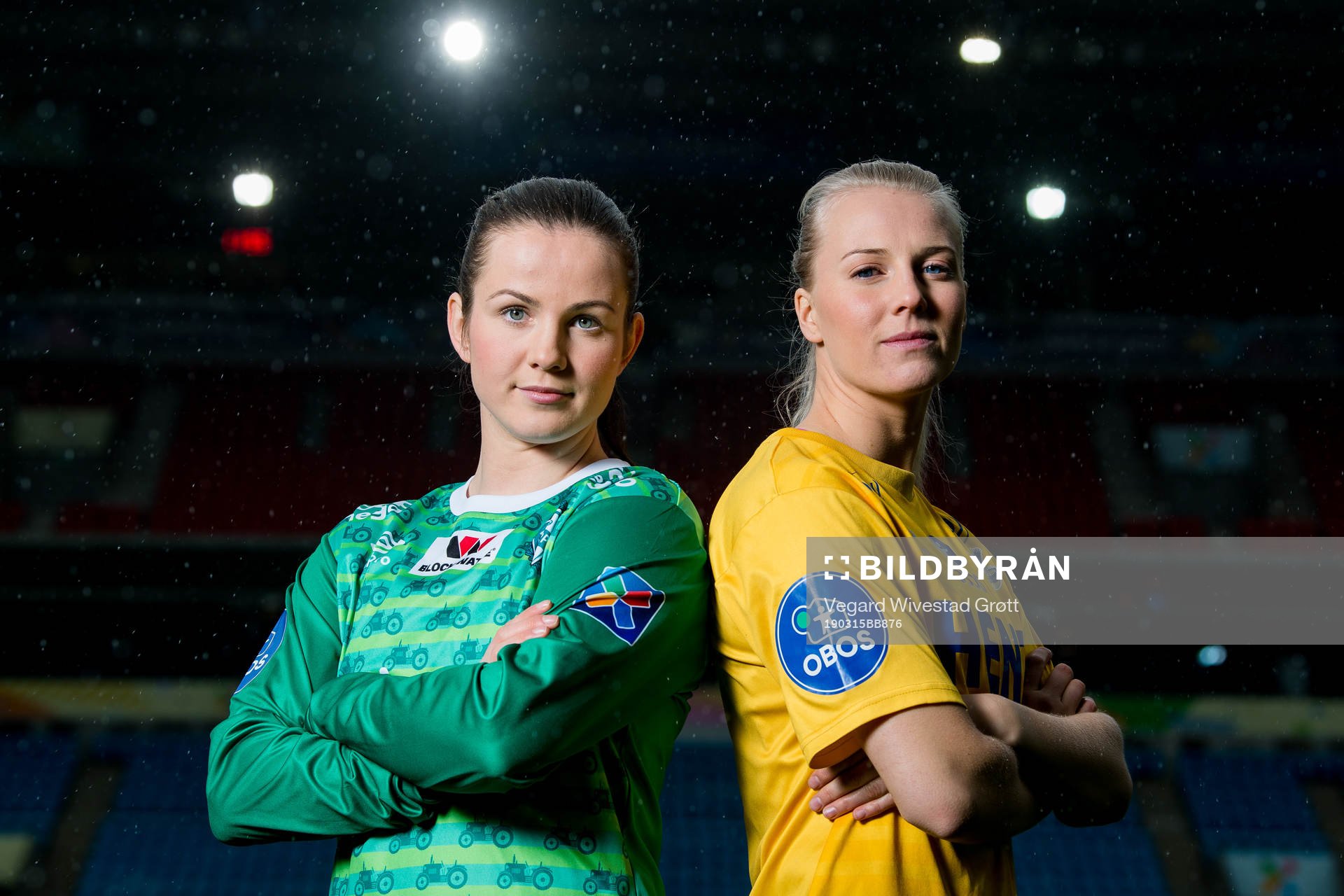 Tuva Hansen of Klepp and Mali Lilleås Næss of