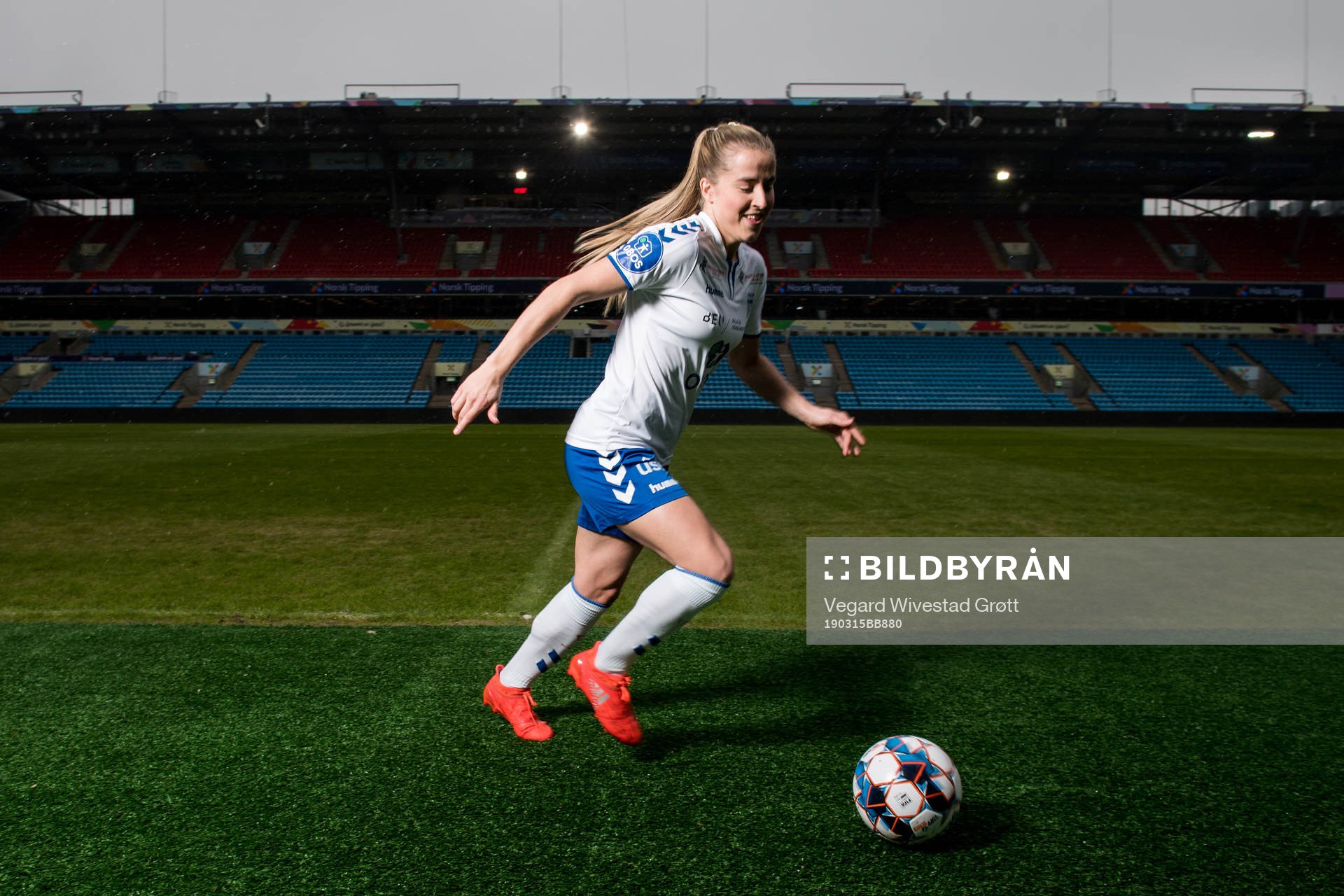 Sigrid Heien Hansen of Kolbotn poses for a portrait
