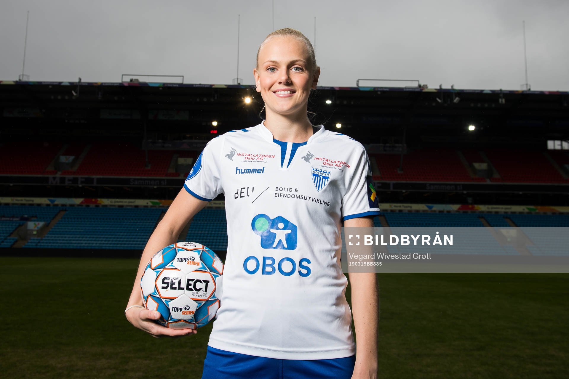 Karina Sævik of Kolbotn poses for a portrait