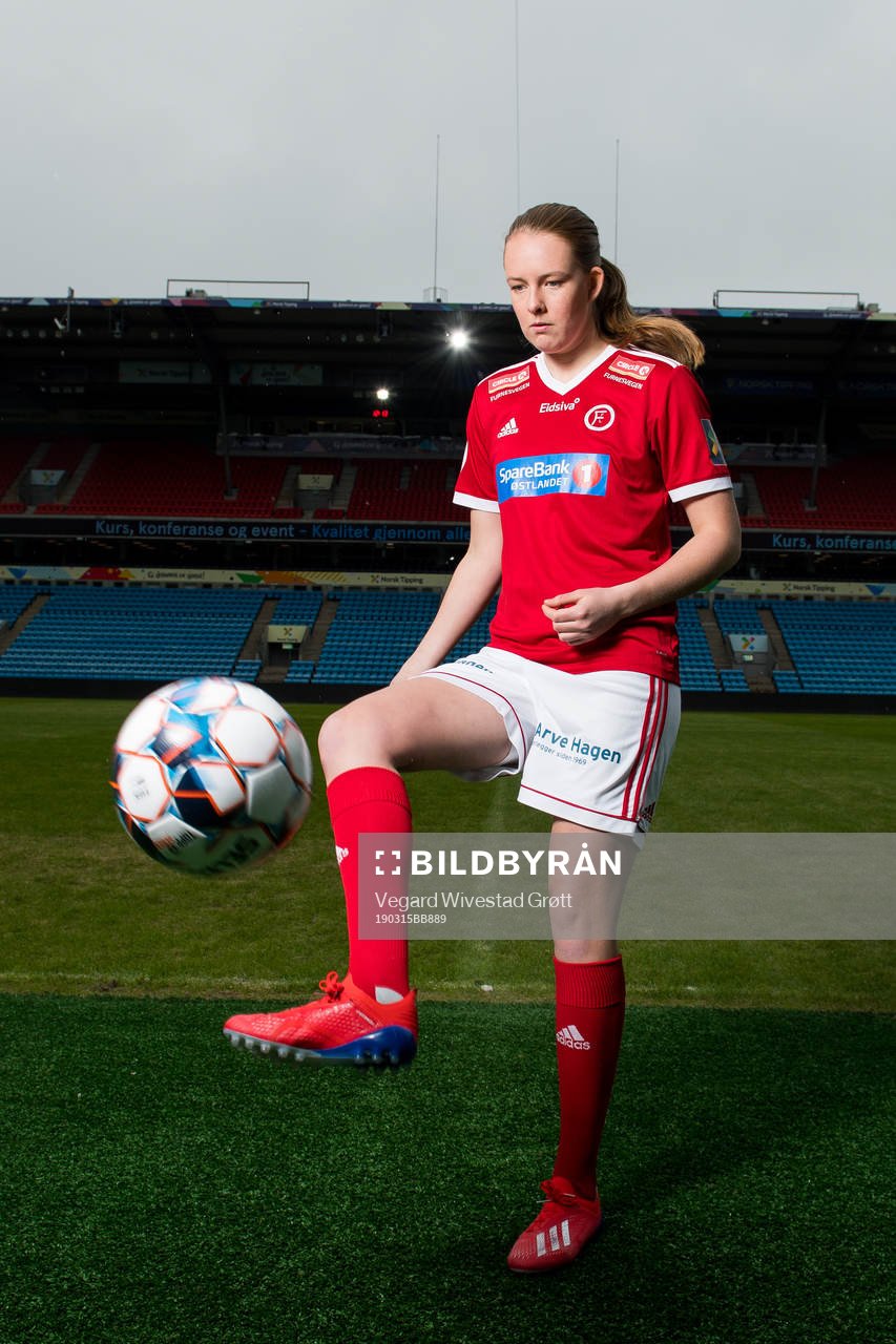 Sigrid Bloch-Hansen of Fart poses for a portrait