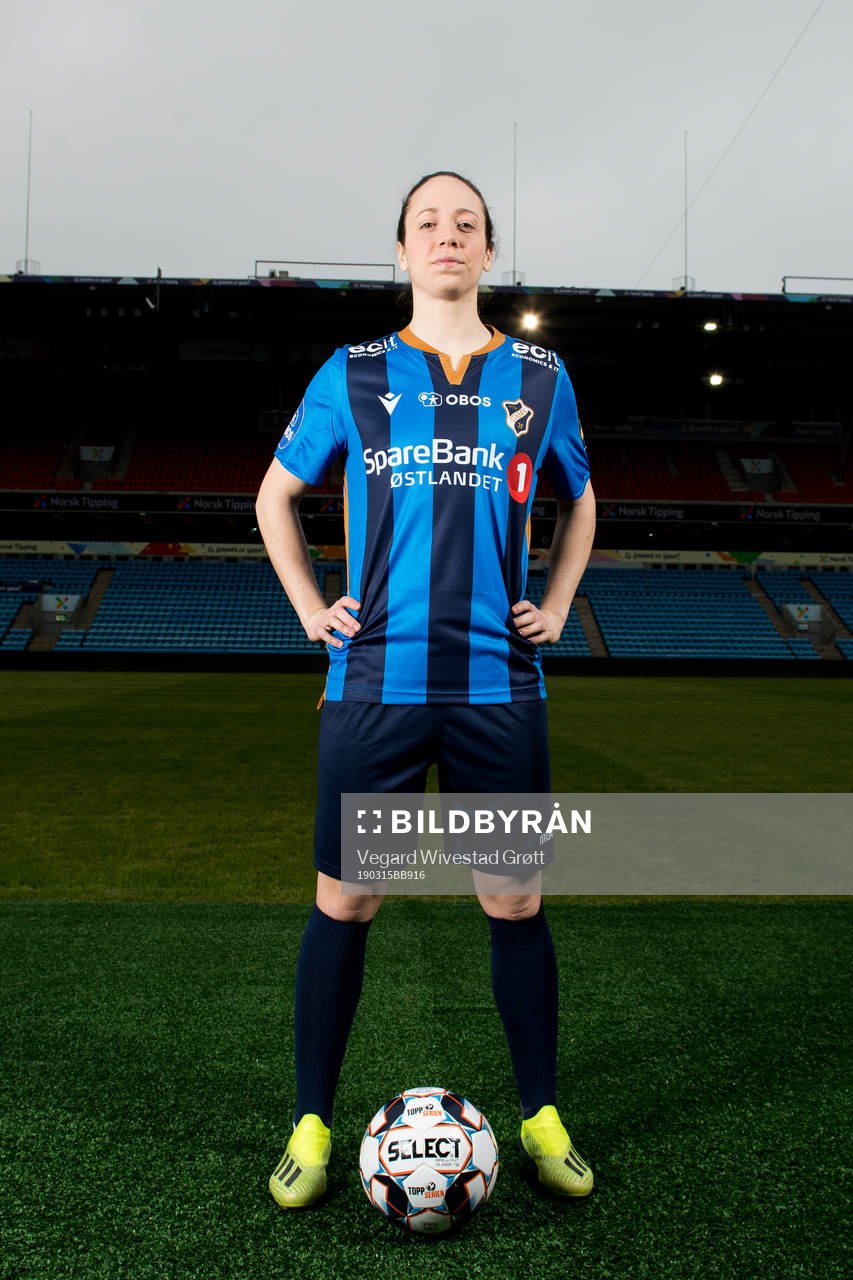 Melissa Bjånesøy of Stabæk poses for a portrait