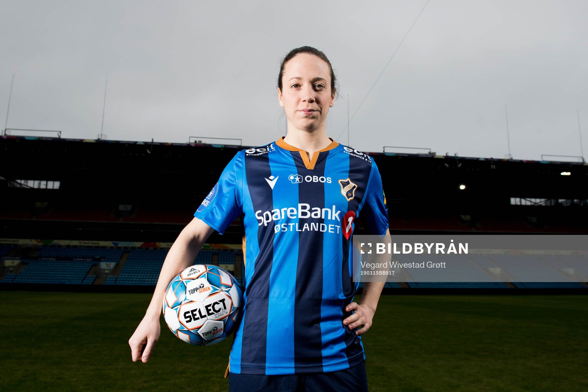 Melissa Bjånesøy of Stabæk poses for a portrait