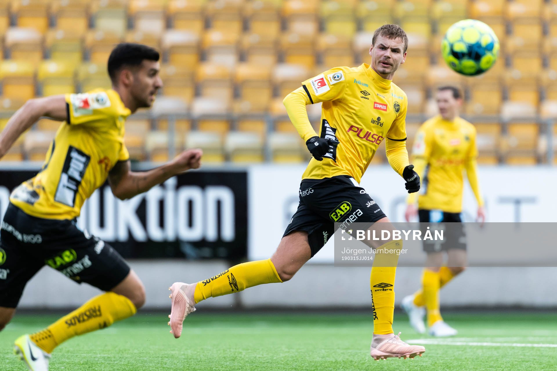 Elfsborgs Gustav Henriksson under träningsmatchen i fotboll mellan Elfsborg - Örebro den 15 mars 2019 i Borås.