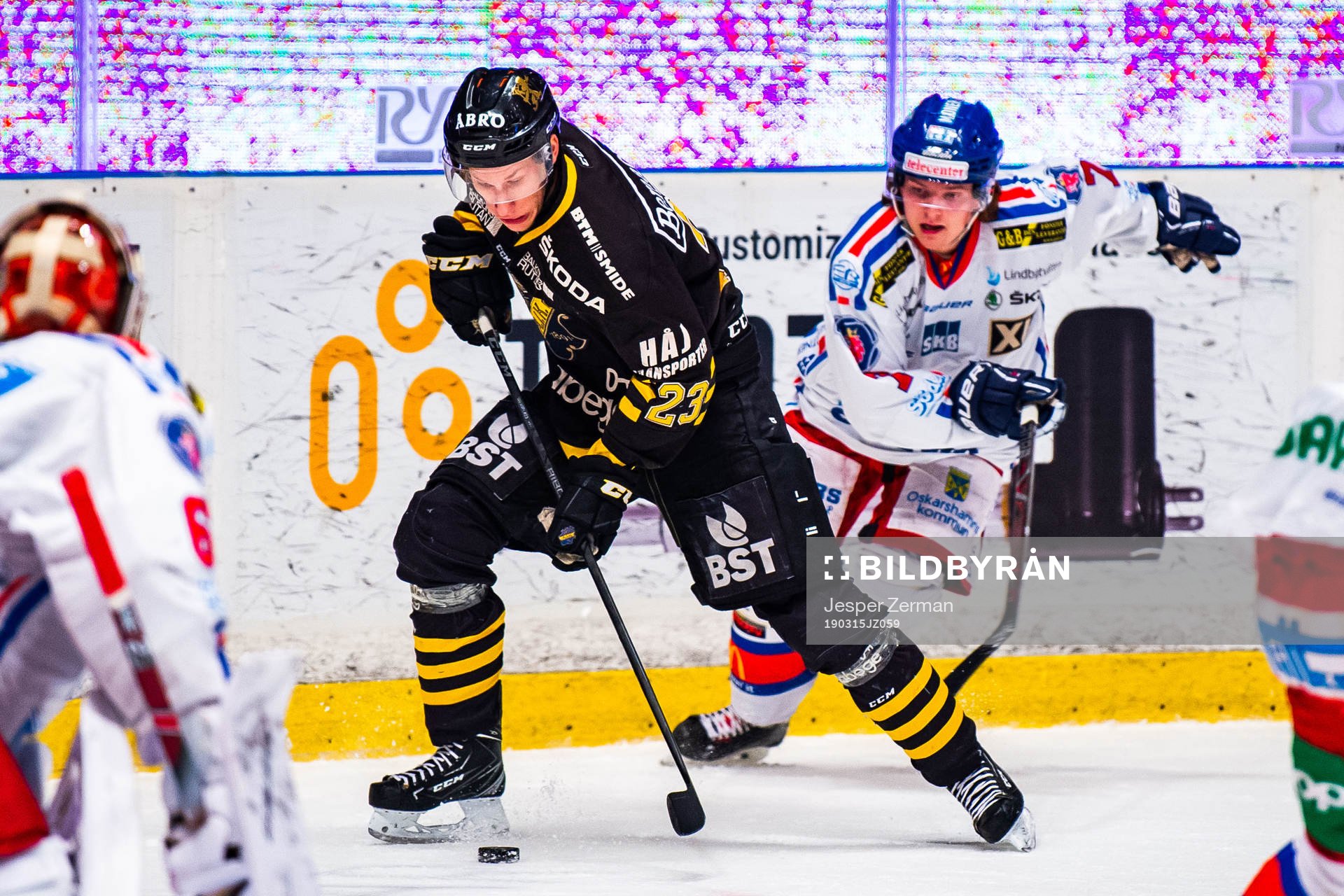 s Fredric Weigel och Oskarshamns Isak Pantzare