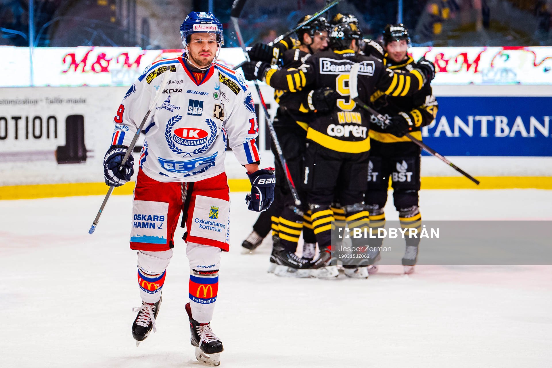 Oskarshamns Anton Björkman deppar