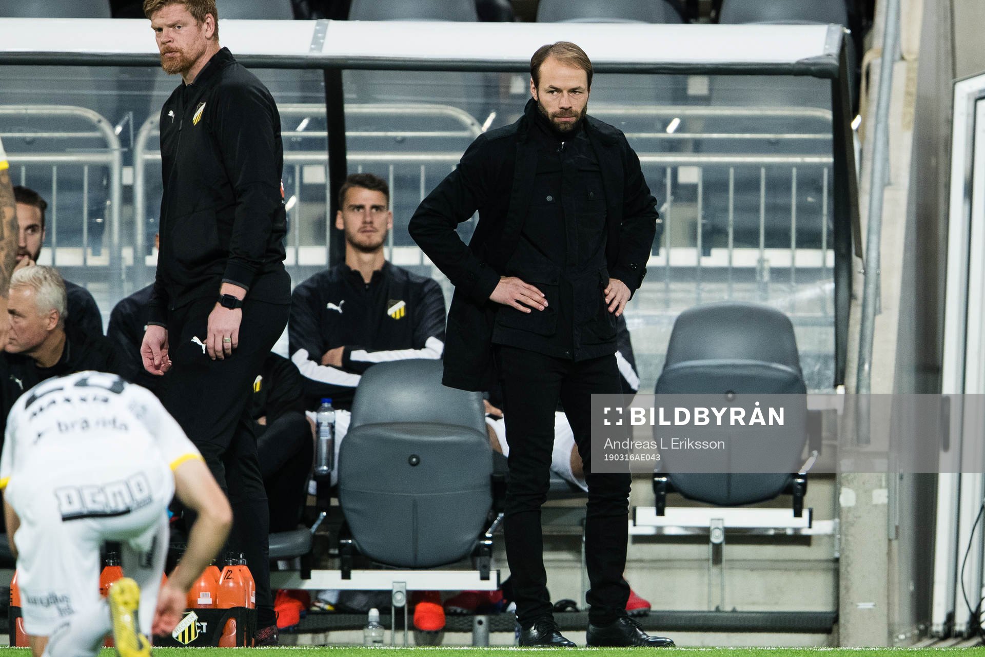 Häckens tränare Andreas Alm