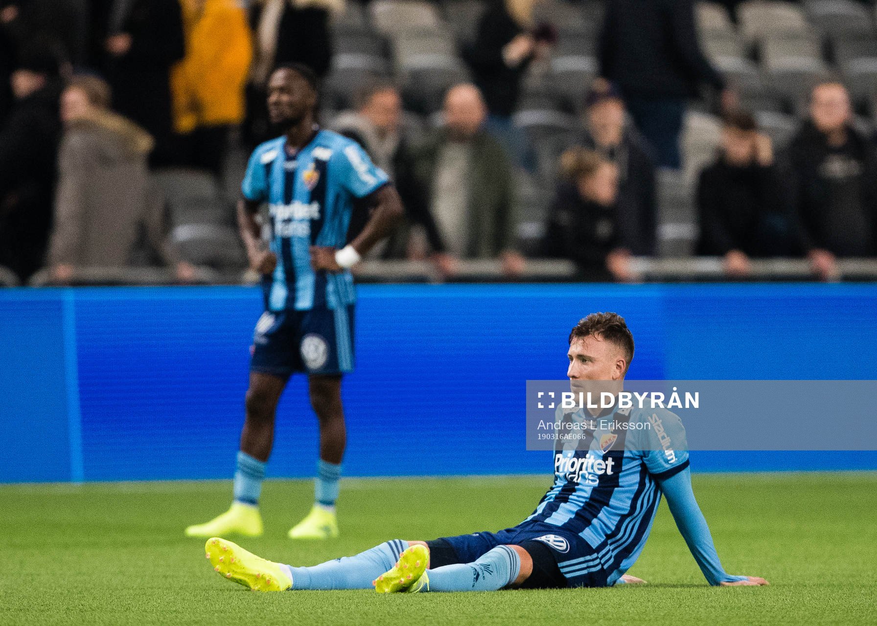 Djurgårdens Fredrik Ulvestad deppar