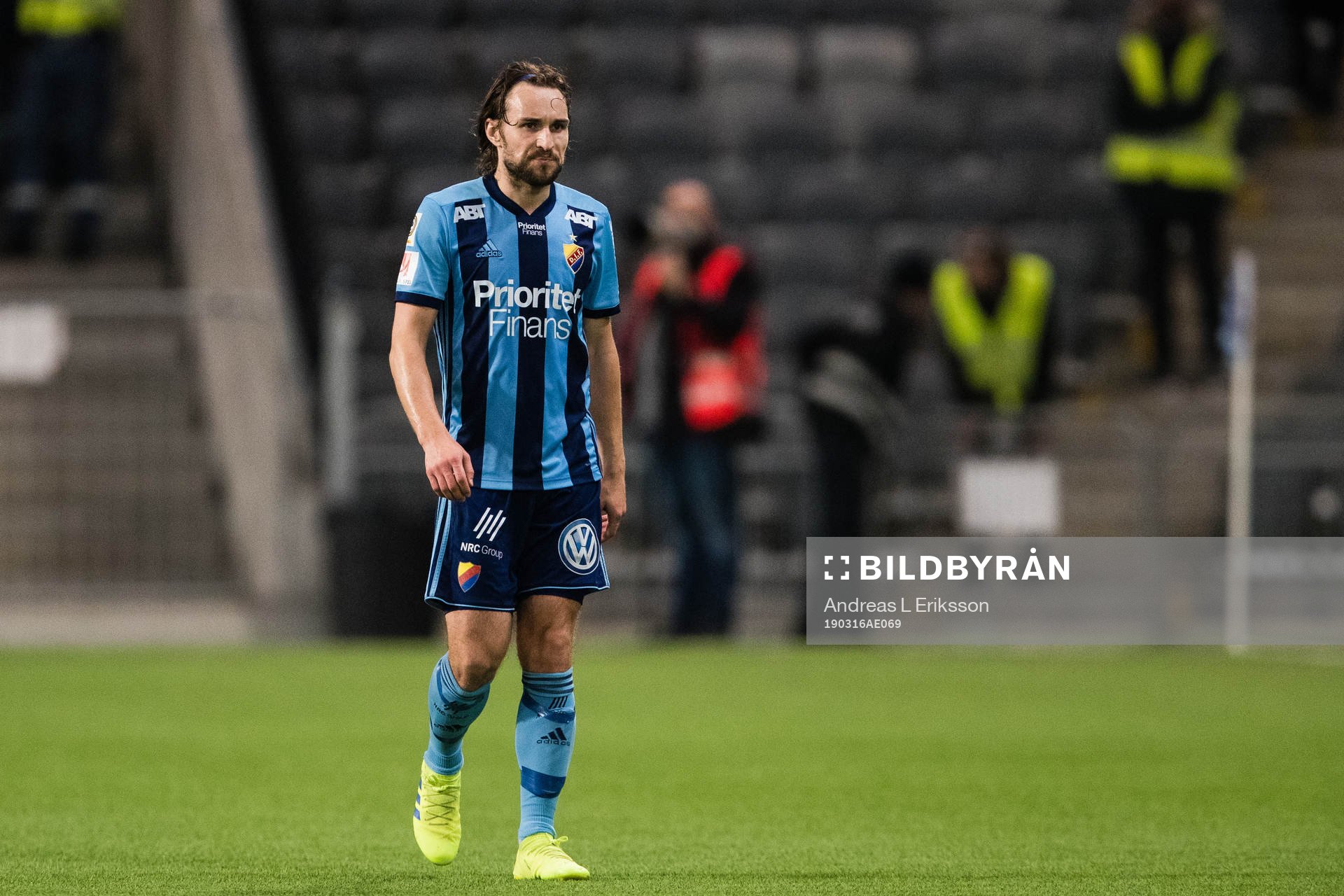 Djurgårdens Kevin Walker deppar