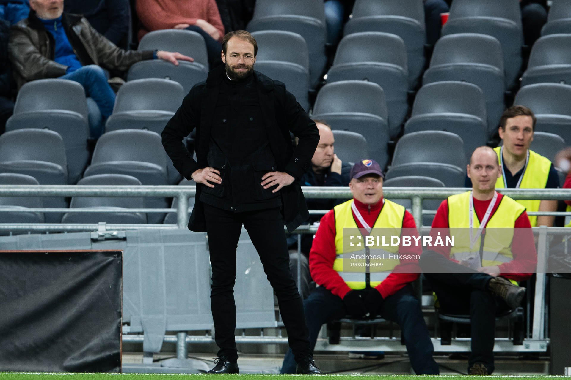 Häckens tränare Andreas Alm