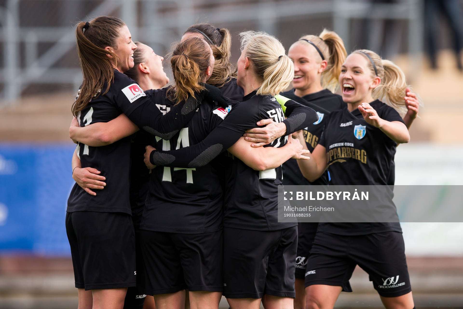 Göteborgs Natalia Kuikka  jublar