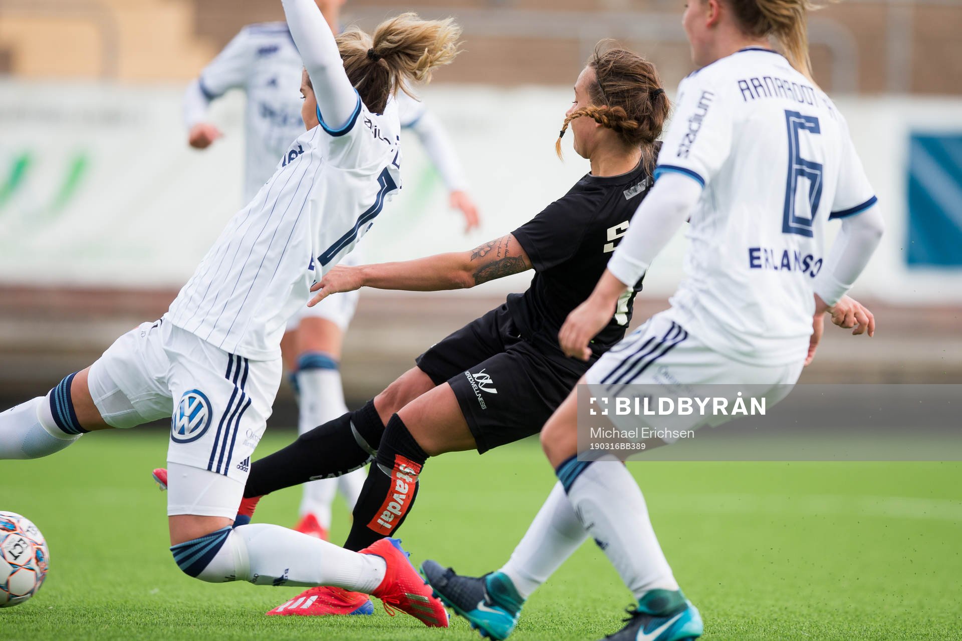 Göteborgs Julia Zigiotti Olme skjuter avgörande 2-1 i