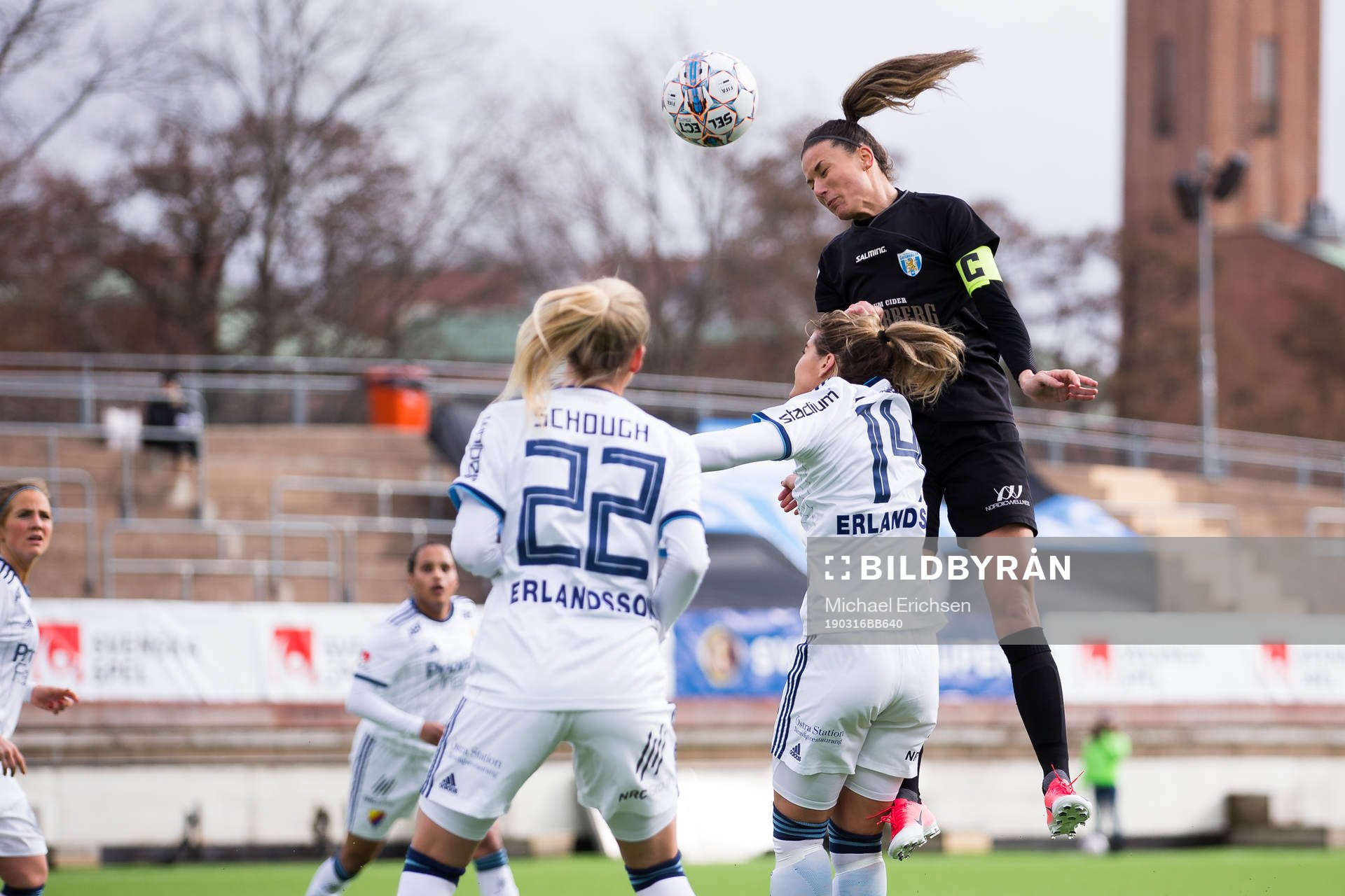 Göteborgs Beata Kollmats vinner en nickduell mot