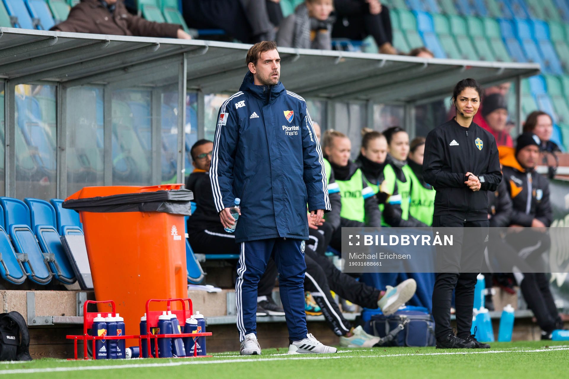 Djurgårdens tränare Joel Ridez