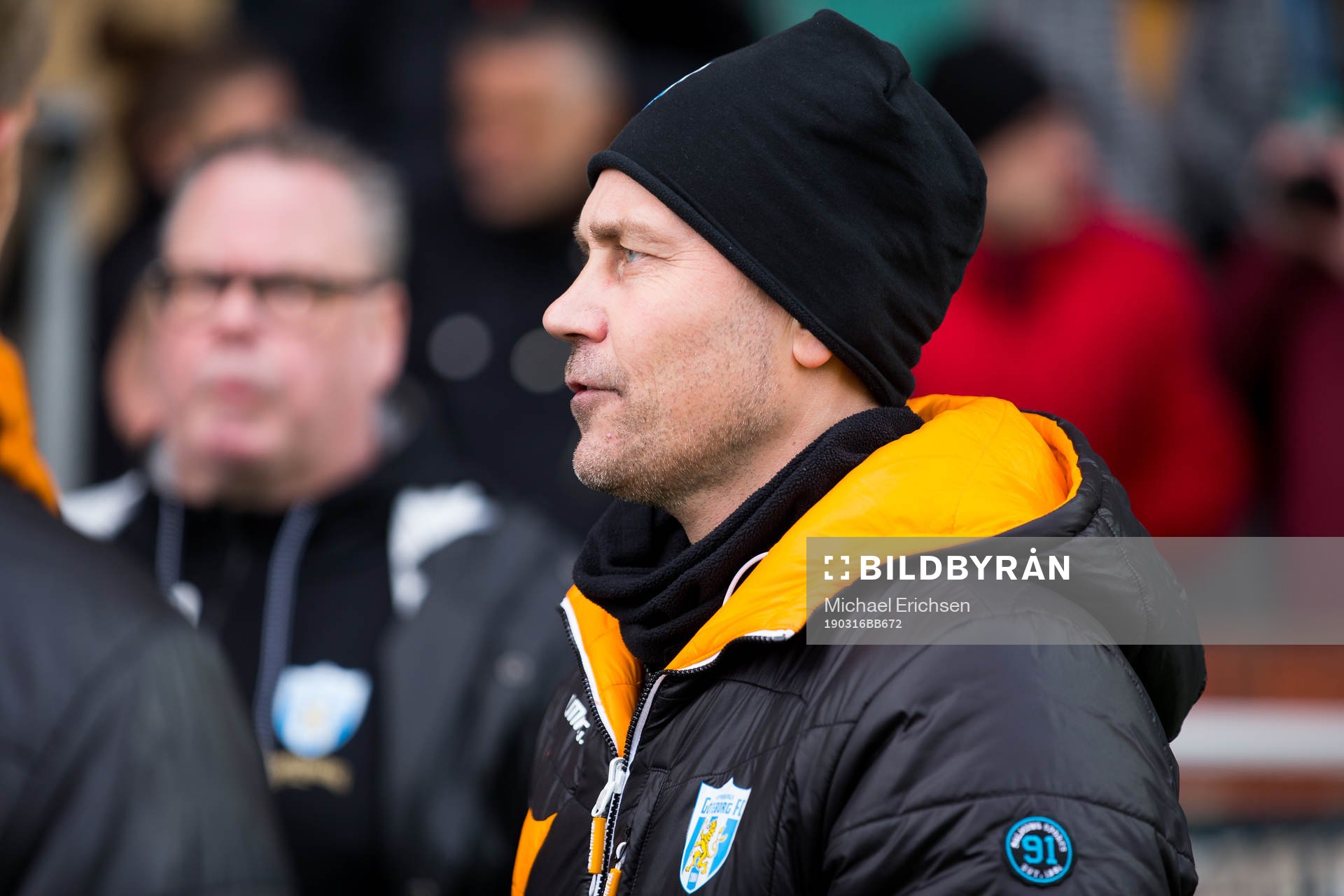 Göteborgs tränare Marcus Lantz