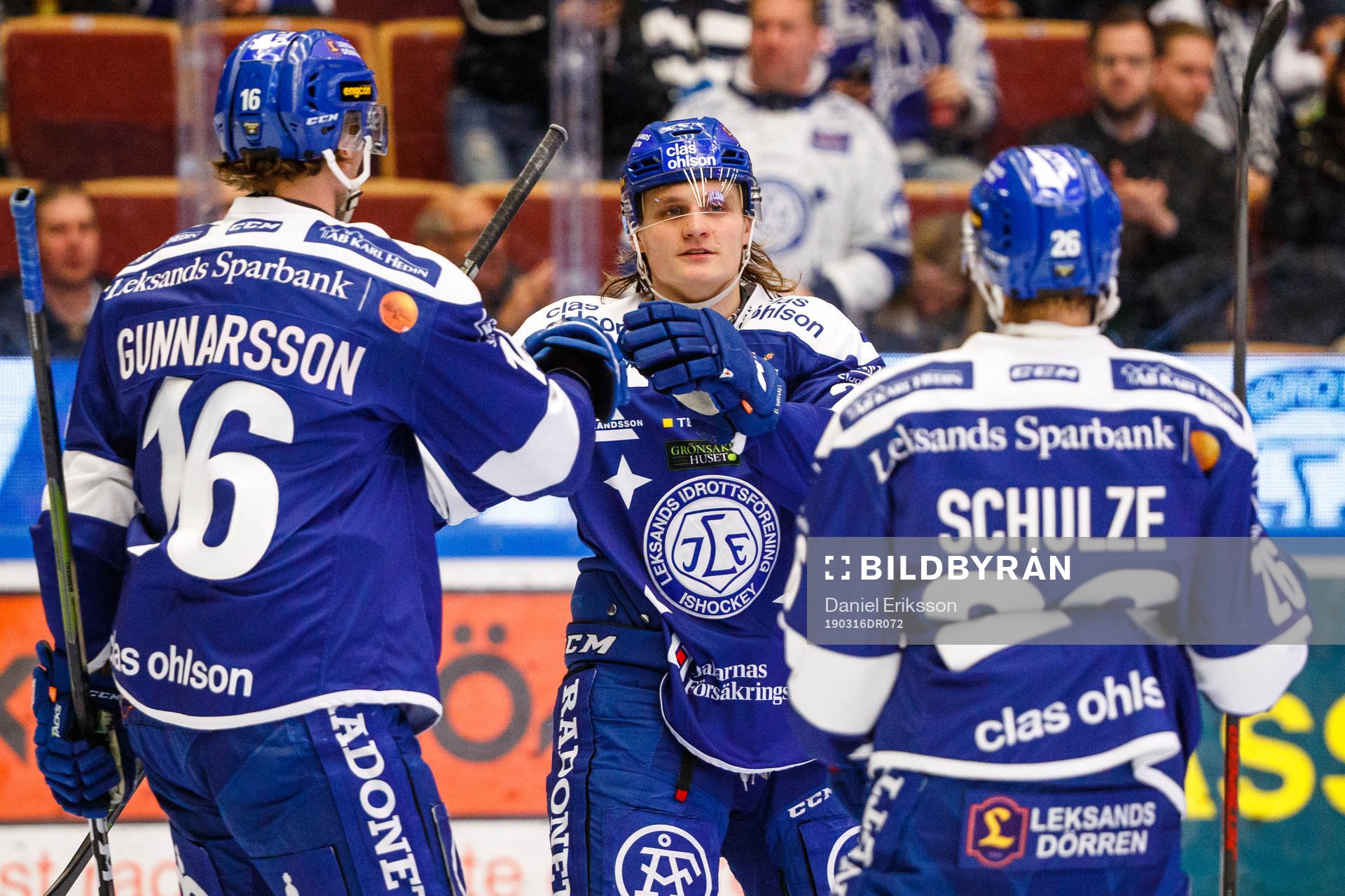 Leksands Anton Karlsson jublar