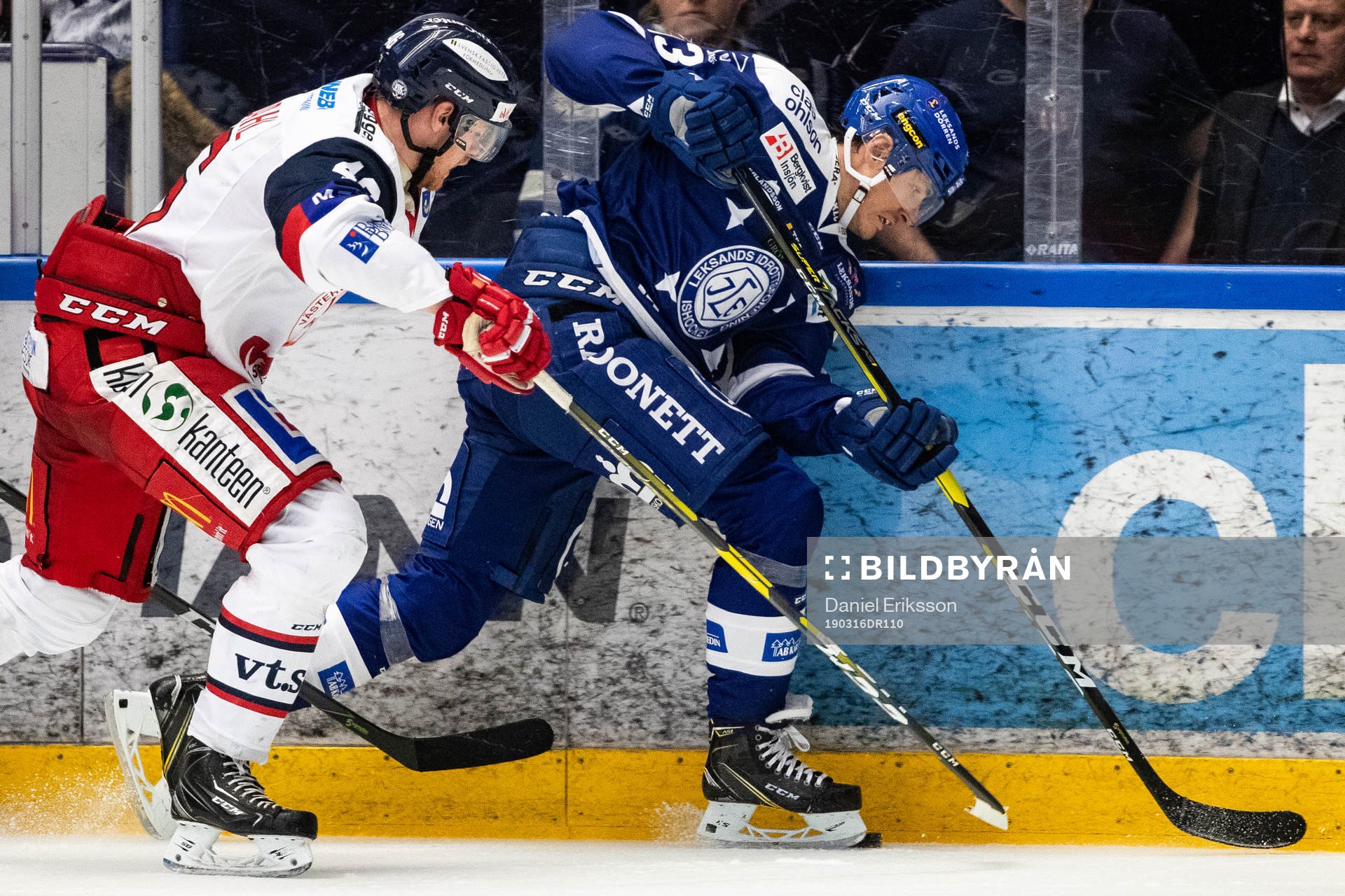 Västerviks Philip Rondahl och Leksands Jon Knuts