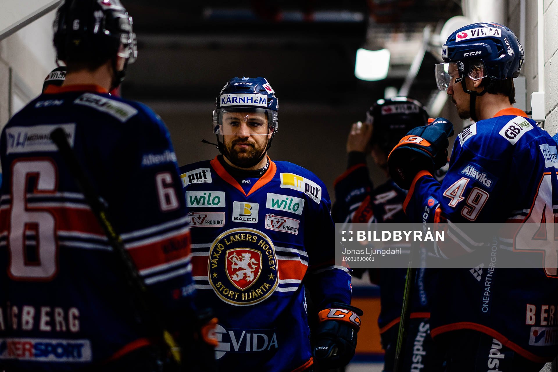 Växjös Nichlas Hardt före åttondelsfinal 1 i