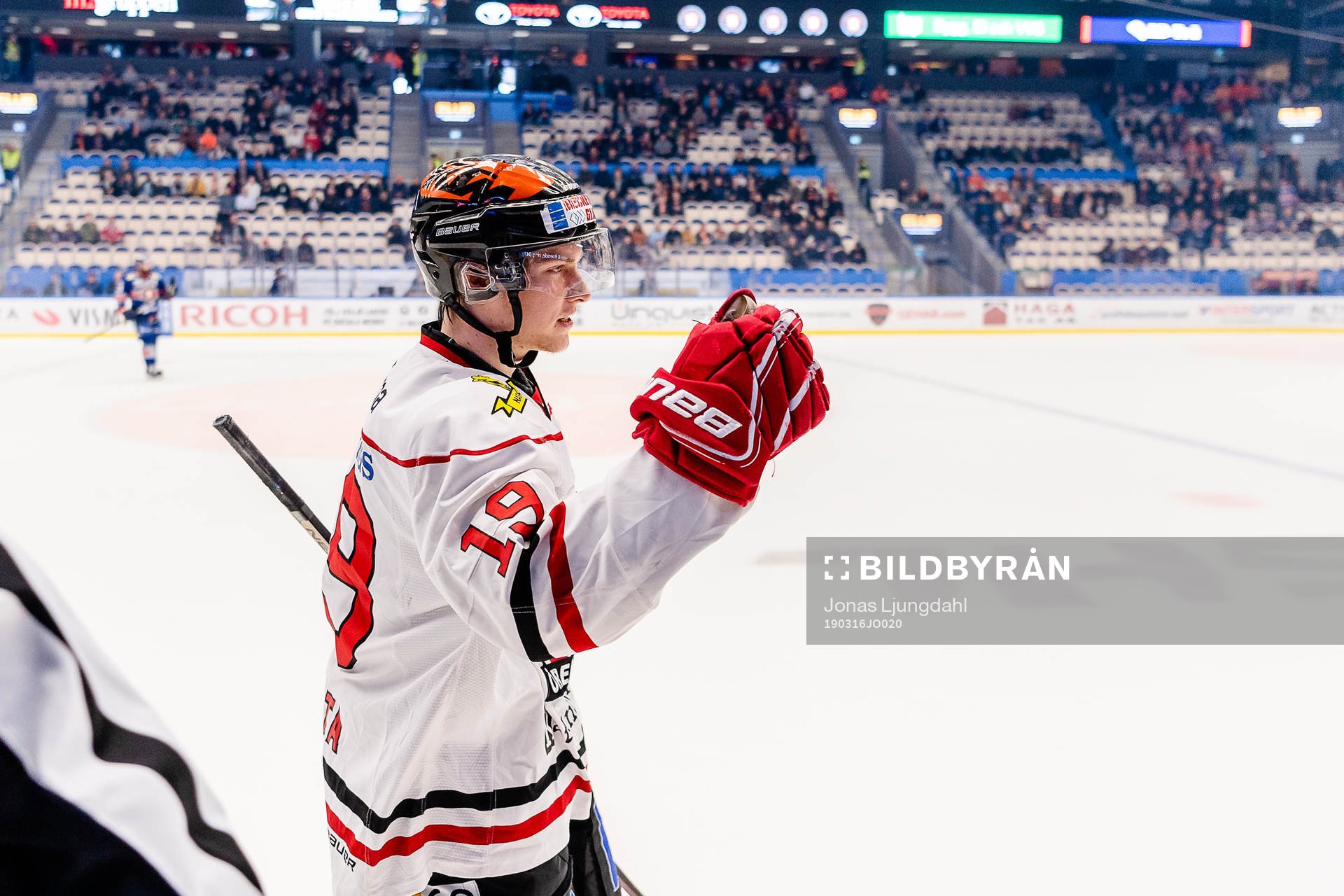 Örebros Patrik Virta jublar
