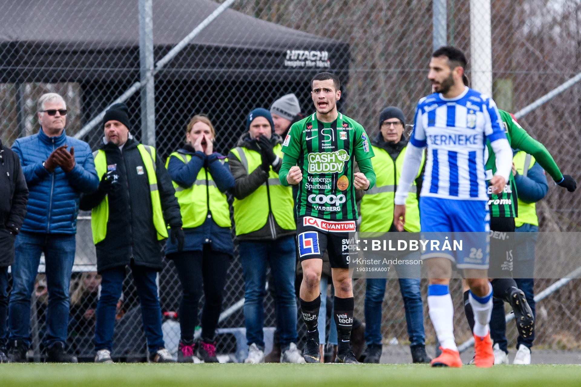Varbergs Astrit Seljmani  jublar