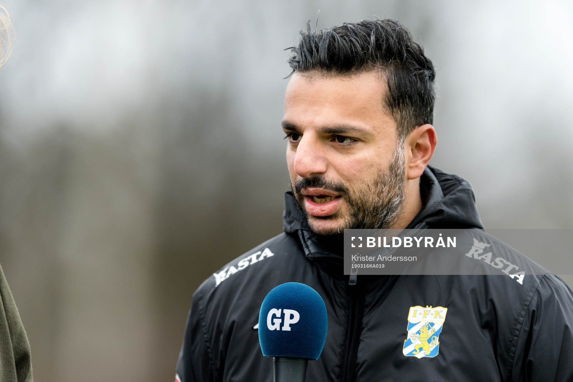 IFK Göteborgs tränare Poya Asbaghi