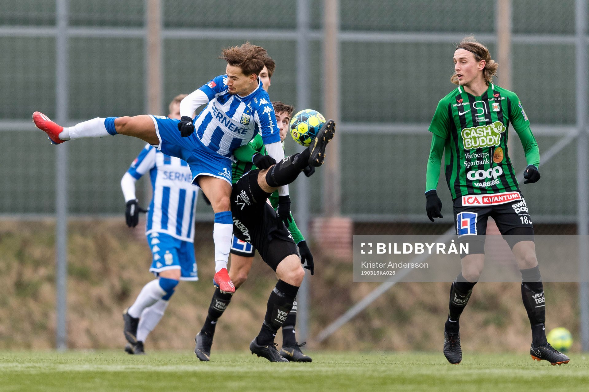 IFK Göteborgs Amin Affane och Varbergs Erion Sadiku