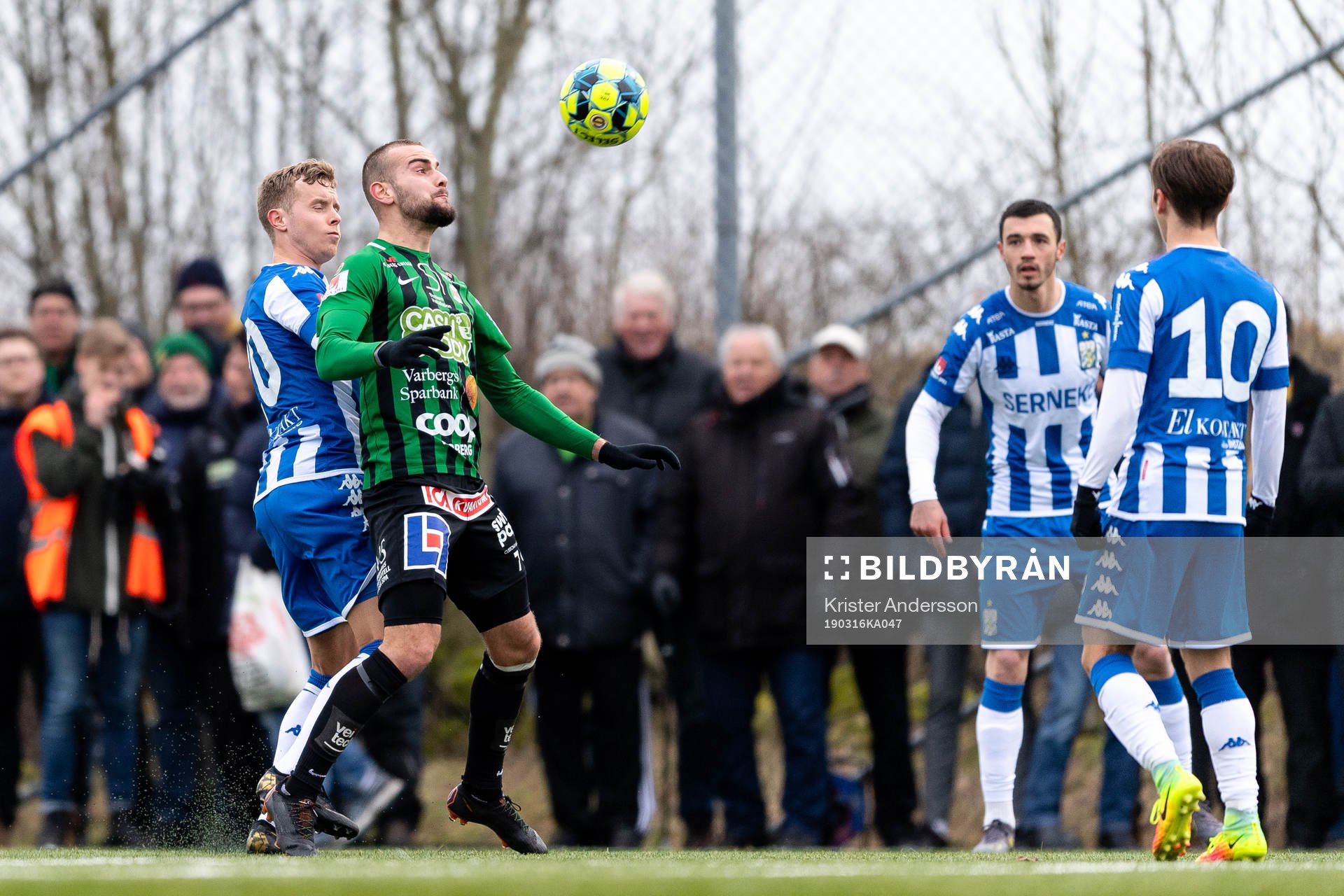 IFK Göteborgs Victor Wernersson och Varbergs Perparim Beqaj