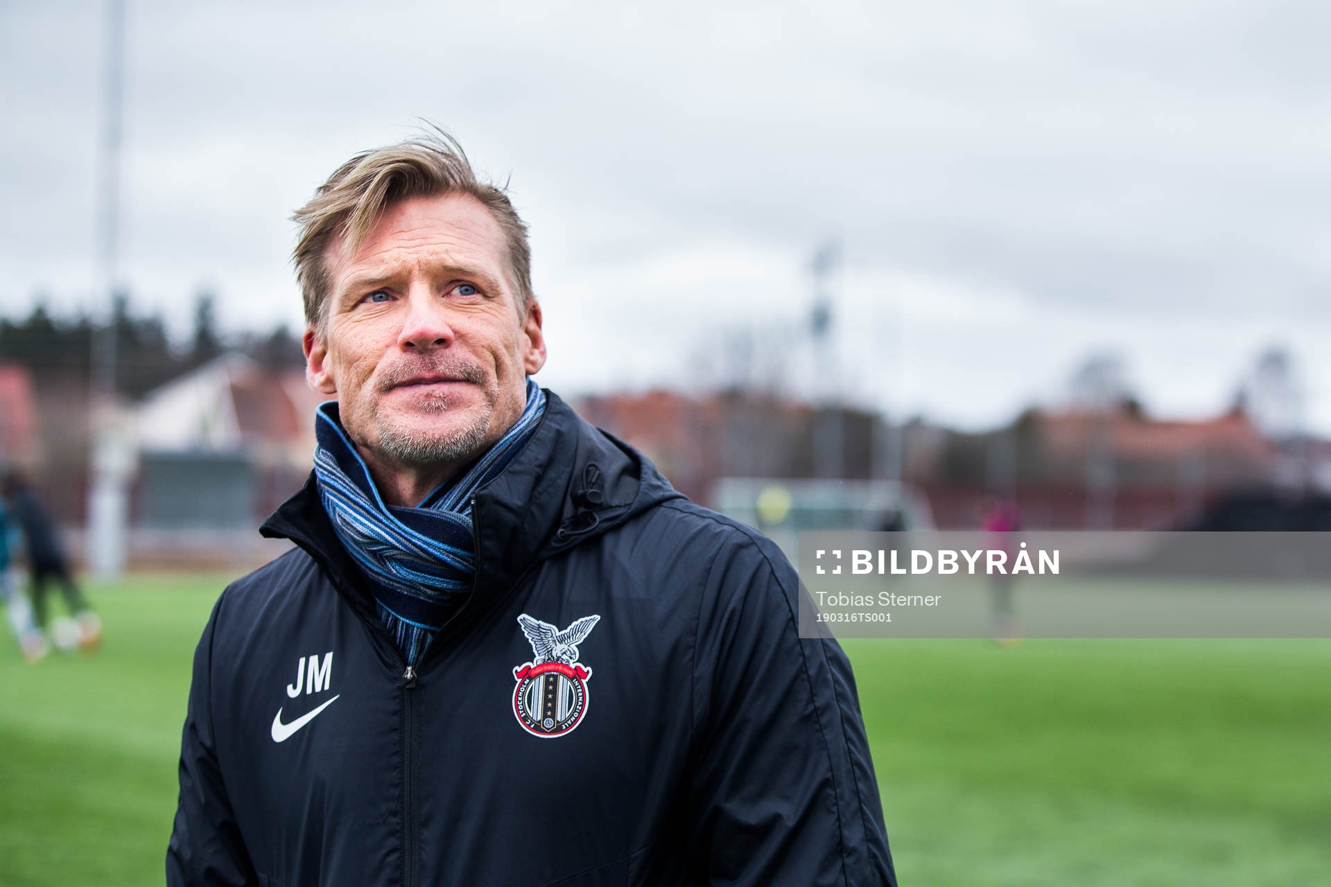 FC Stockholm Internatzionales tränare Johan Mjällby