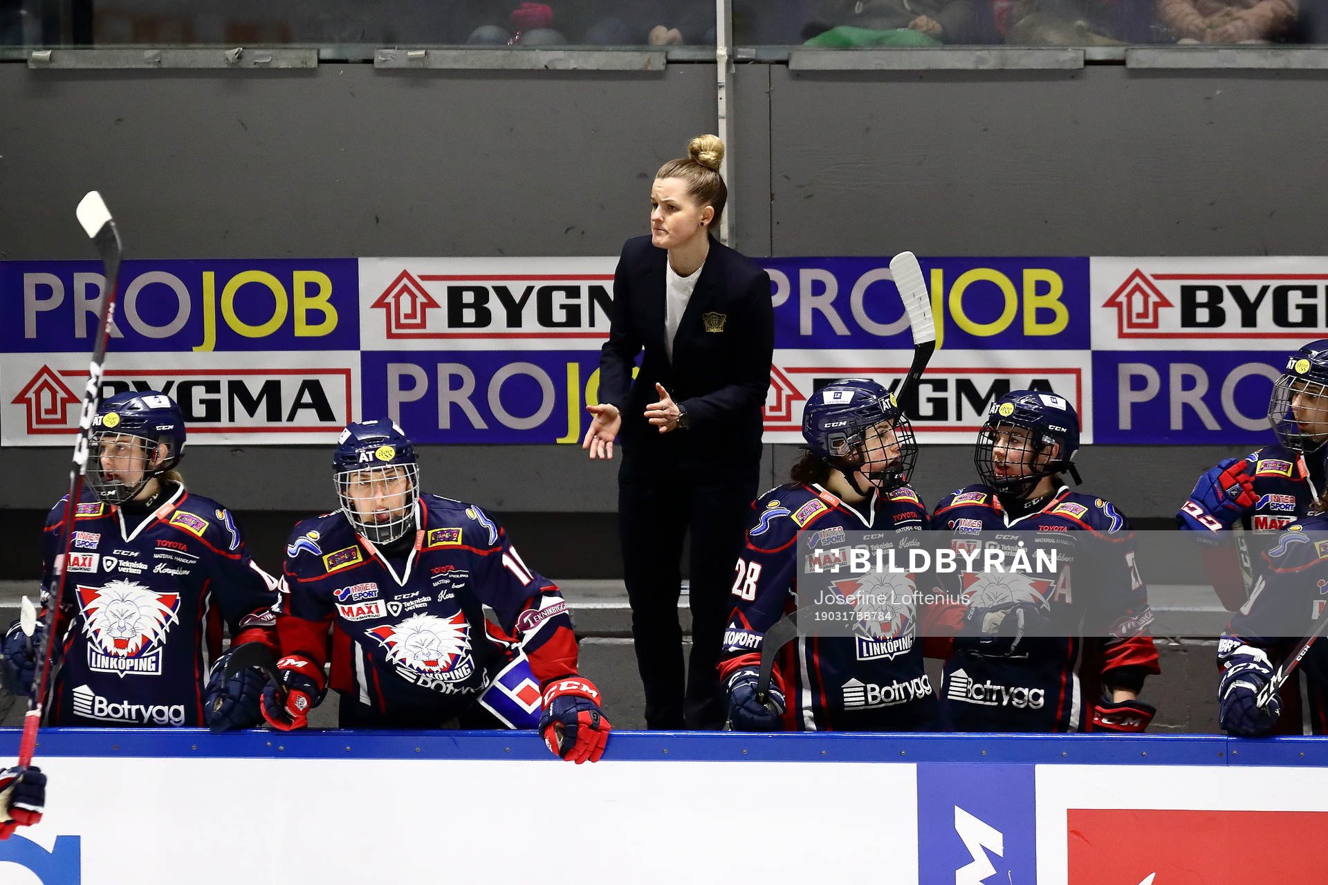 Linköpings tränare Madeleine Östling