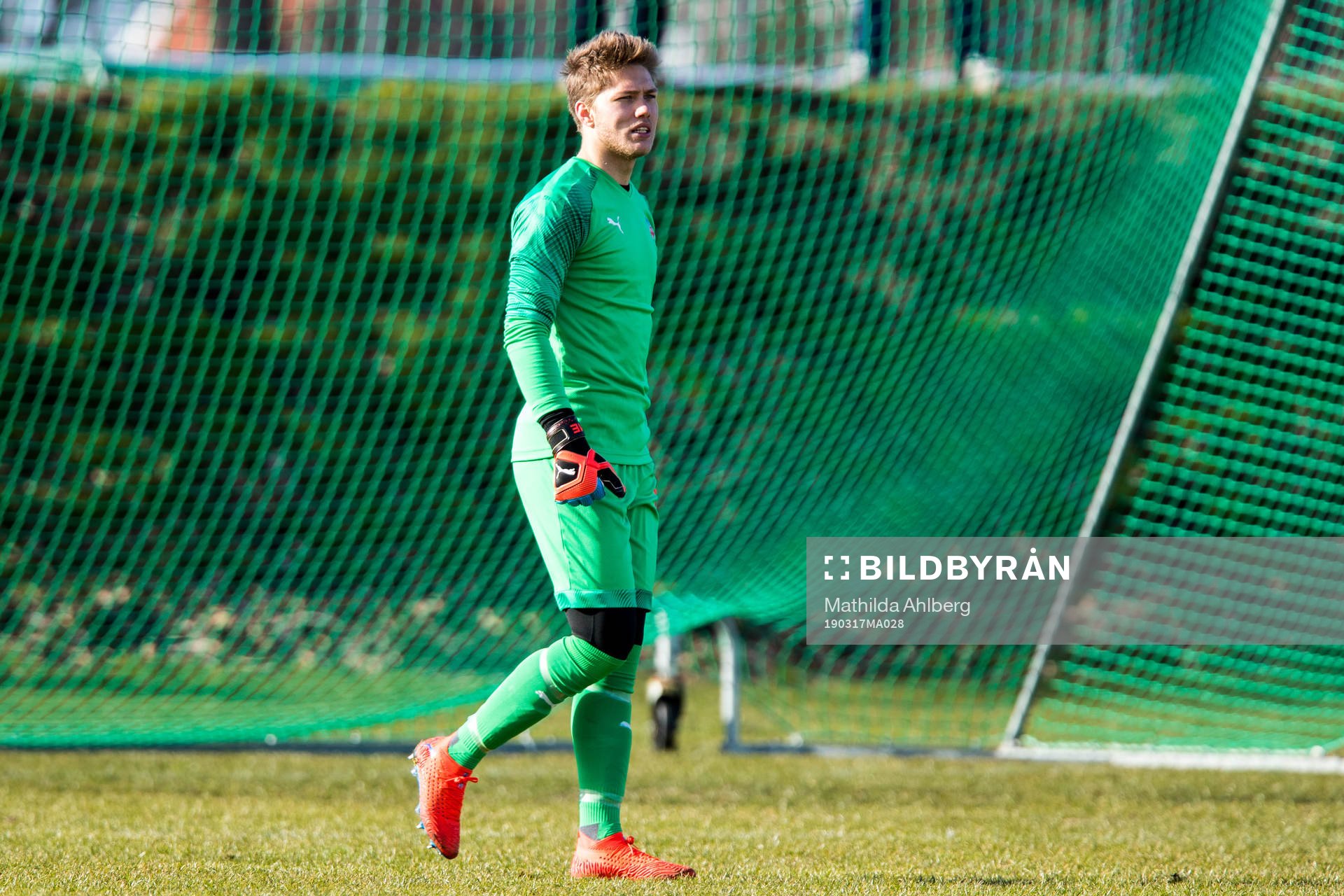 Helsingborgs målvakt Kalle Joelsson