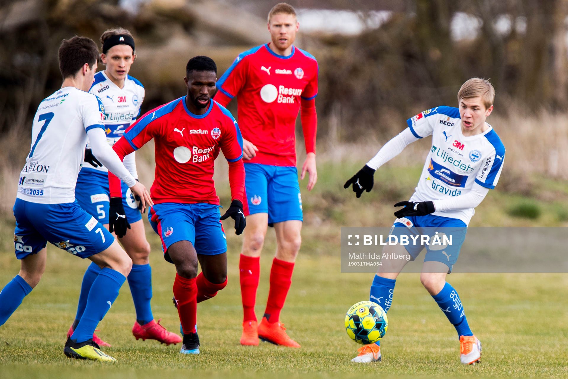 Helsingborgs Mohammed Abubakari och Värnamos Benjamin