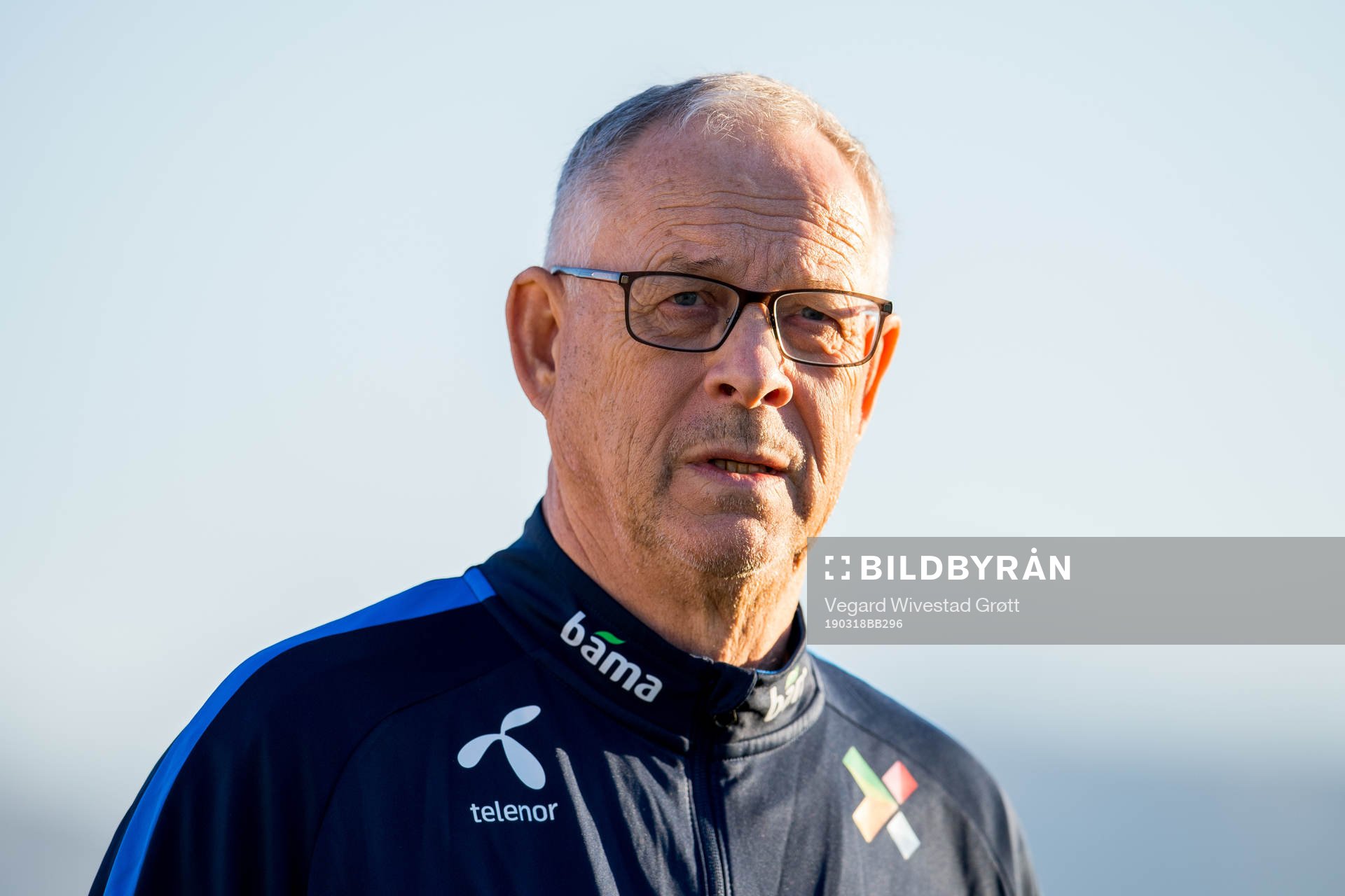 Lars Lagerbäck, head coach of Norway