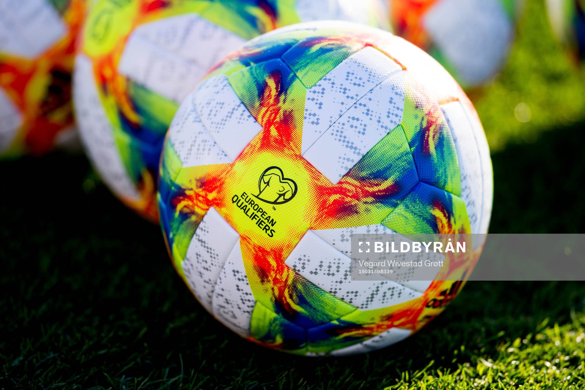 The UEFA Euro 2020 qualifiers match balls