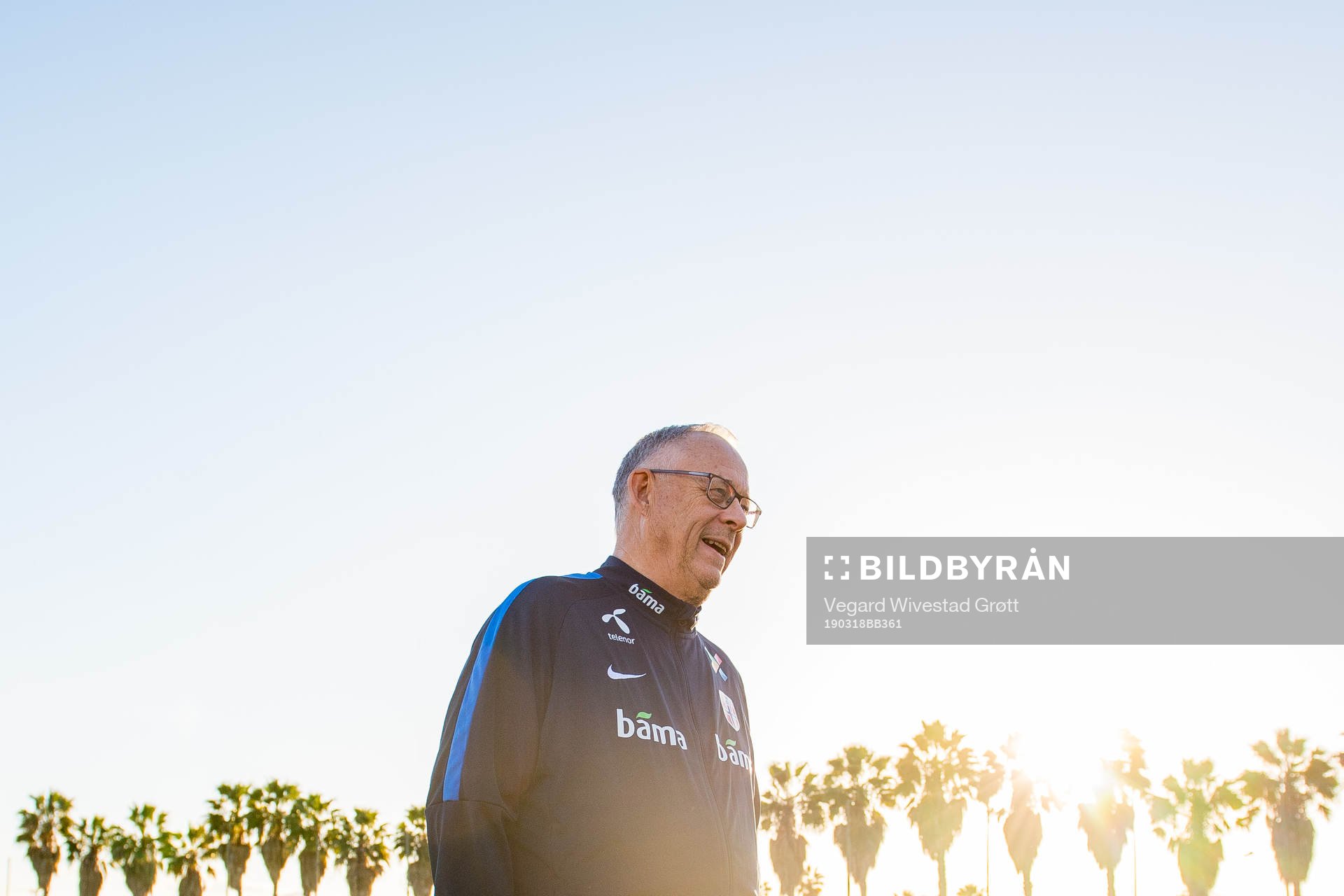 Lars Lagerbäck, head coach of Norway