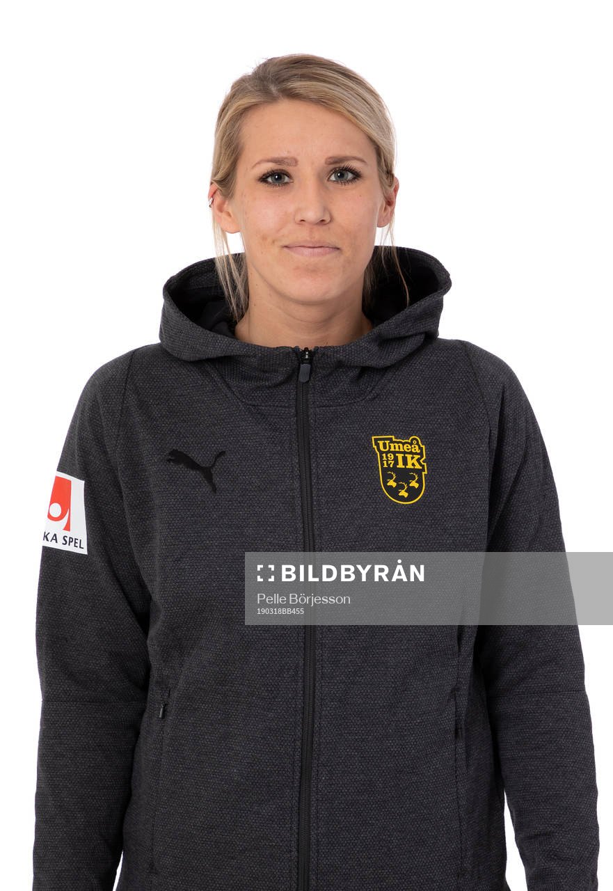 Umeås målvaktstränare Mikaela Jacobson