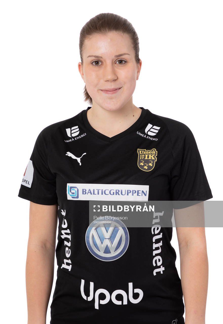 Umeås Jennifer Björnler poserar för ett porträtt den 18 mars 2019 i Umeå.